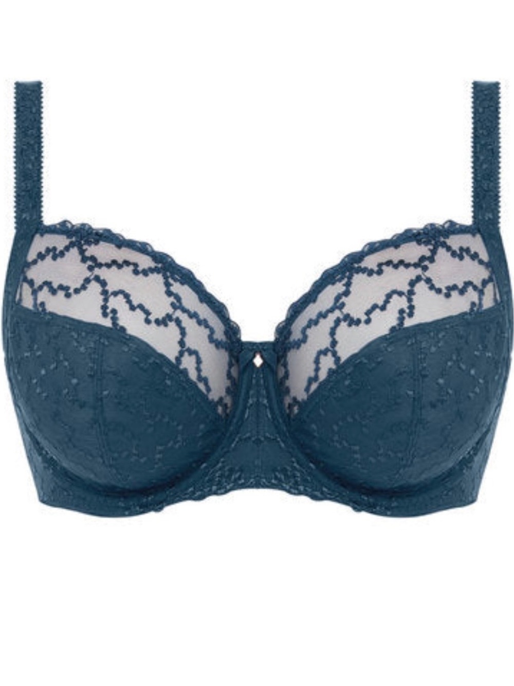 Fantasie Teal Lace Underwire Bra